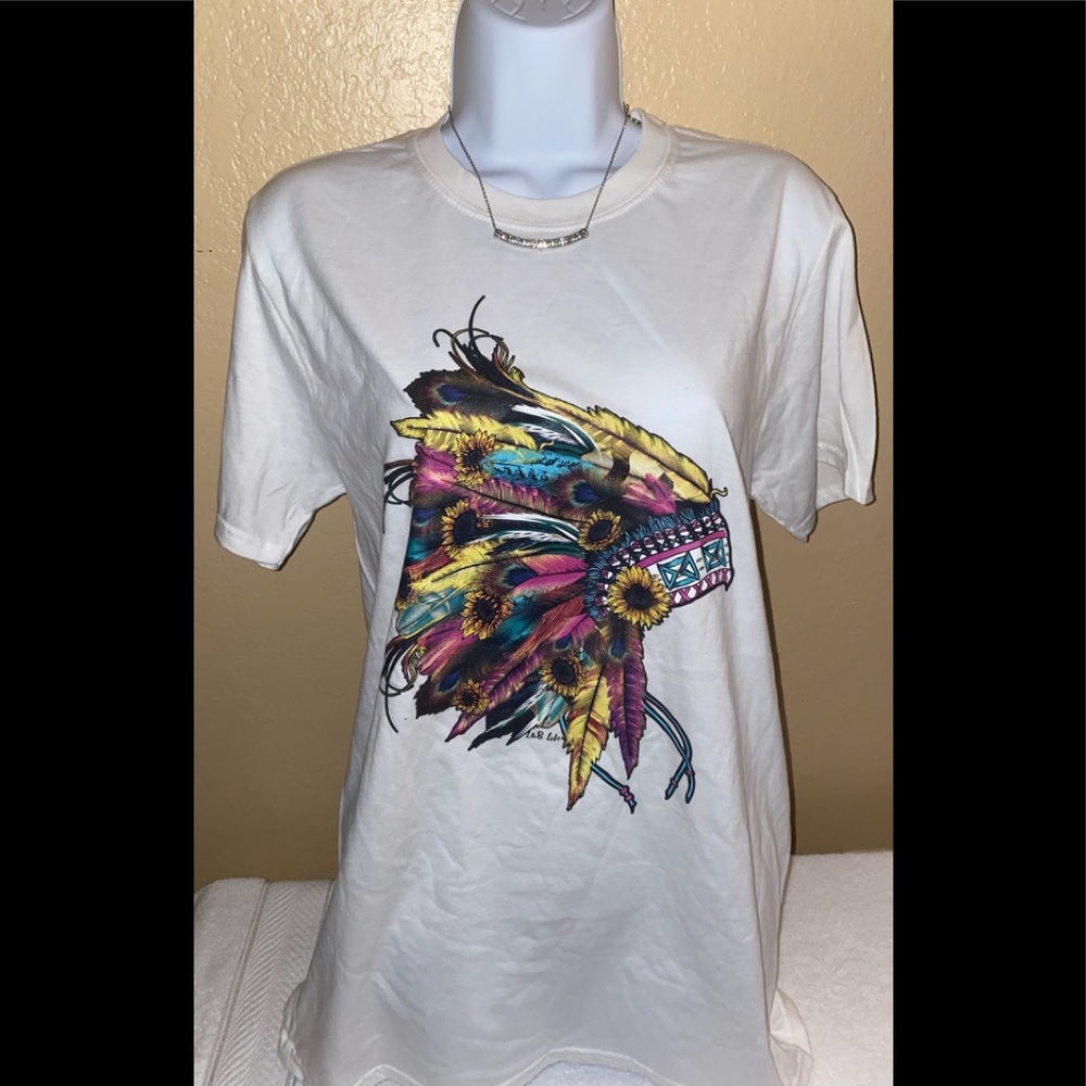 Indian Sunflower Graphic Tee